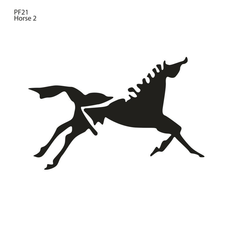 PF21 Horse 2 - Flattoo Stencil