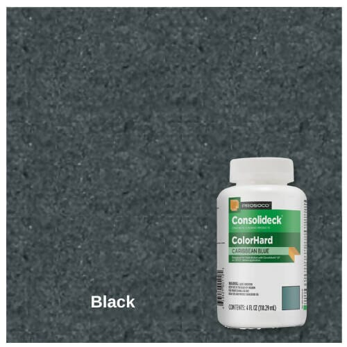 ColorHard - One-Step Color & Hardener for Concrete Floors - 4 oz Prosoco Black