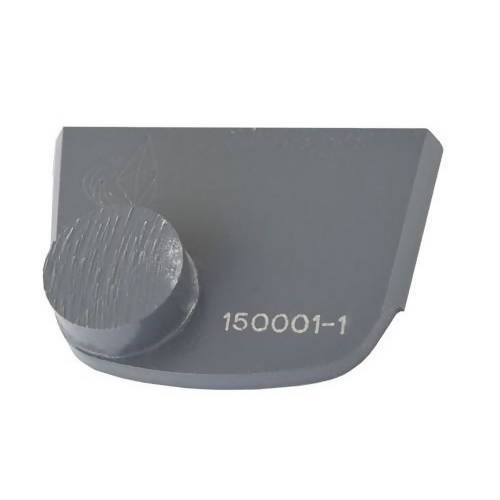 X-Series - Quick Change - Trapezoid One Button Tooling for Concrete Concrete Polishing HQ 6 Grey/Medium