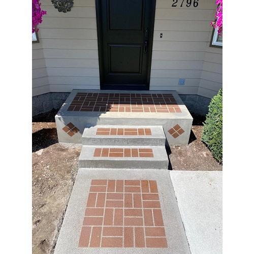 Paper Stencil for Concrete - Basket Weave - 33-inch X 365 Foot Supplies Bon Tool