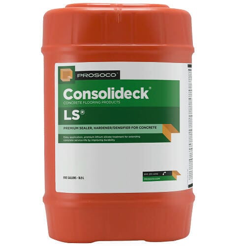 LS - Premium Concrete Sealer, Hardener & Densifier Prosoco 5 Gallon