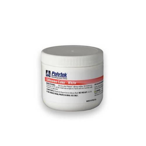 Silicone Color Pigments Polytek Development Corp 0.25-lb unit White