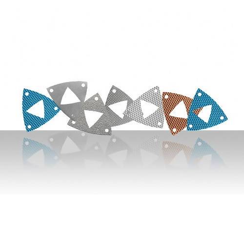 Triangle Electroplated Pad for Multi-Tool Concrete Polishing HQ