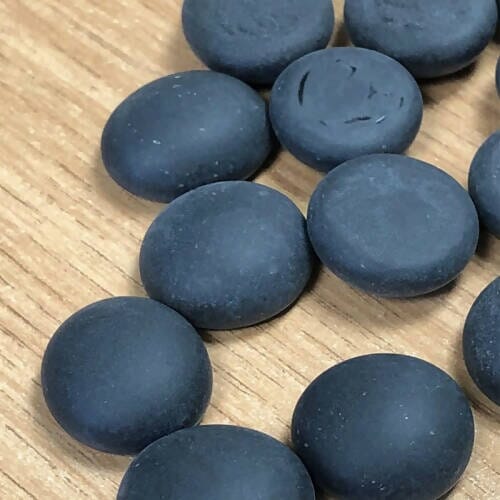 Black Frosted Glass - Size Medium American Specialty Glass