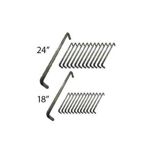 Concrete Staple - 18" / 24" - Combo - 12 pc. each The Concrete Staple