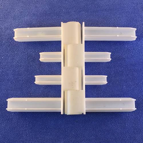 Hinged Connectors for Form Boards Concrete Decor Store 2" x 8" to 2" x 8"