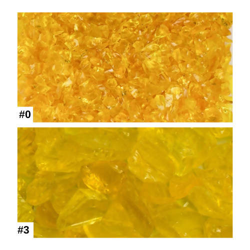 Flat Yellow Terrazzo Glass American Specialty Glass