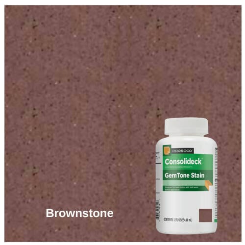 GemTone Stain Prosoco 12 Oz Brownstone