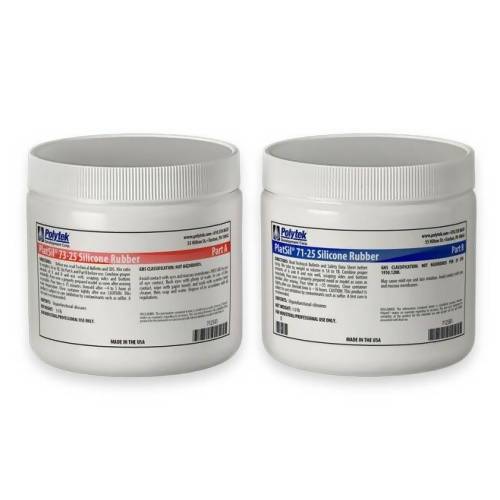 PlatSil® 73-25 Silicone Rubber Polytek Development Corp 2-lb Kit