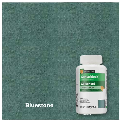 ColorHard - One-Step Color & Hardener for Concrete Floors - 4 oz Prosoco Bluestone