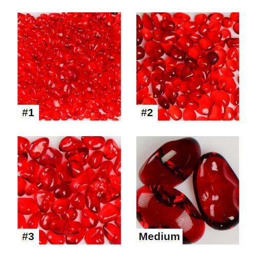 Strawberry Jelly Bean Glass American Specialty Glass