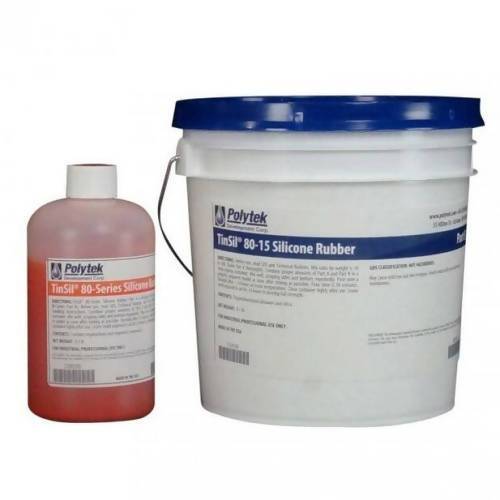 TinSil® 80-15 Silicone Rubber Polytek Development Corp 9-lb Kit