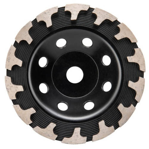 7" T Seg Cup Wheels - 14 Segments Syntec Diamond Tools
