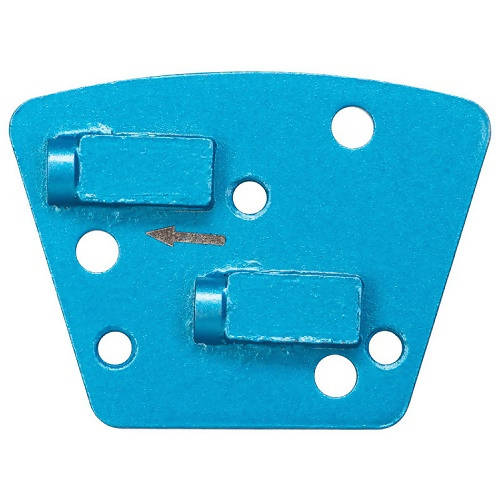 Trapezoid Bolt On Diamond Tooling - 2 Half Round PCDs with 20x10 Segments Syntec Diamond Tools