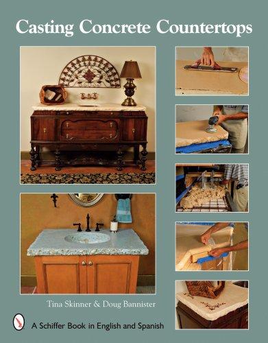 Casting Concrete Countertops by Tina Skinner & Doug Bannister Media Concrete Decor RoadShow