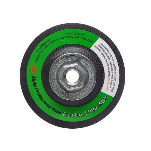 PVA VP Style - Versatile, High-Speed Dry Polishing System for Stone, Metals and Woods - 4 1/2" Alpha Professional Tools 400-Grit (Fine)