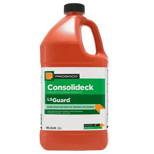 LSGuard - Glossy Sealer and Protective Treatment for Concrete Prosoco 1 Gallon - Case Price