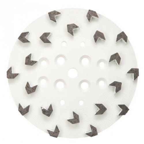 10" Grinding Plates Syntec Diamond Tools Medium Bond 20 - Arrow