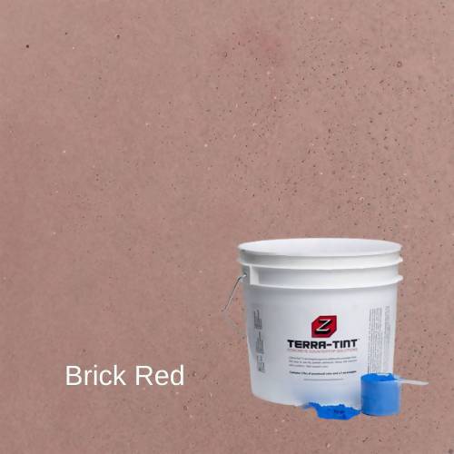 Z Terra-Tint Iron Oxide Integral Pigment Concrete Countertop Solutions Brick Red