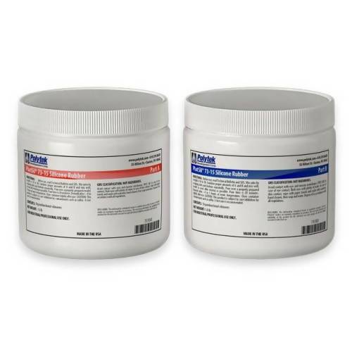 PlatSil® 73-15 Silicone Rubber Polytek Development Corp 2-lb Kit
