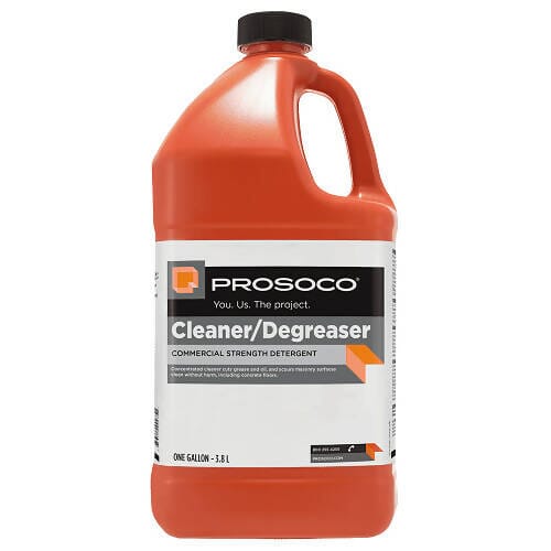 Cleaner/Degreaser - Commercial-Strength Detergent Prosoco 1 Gallon - Case Price