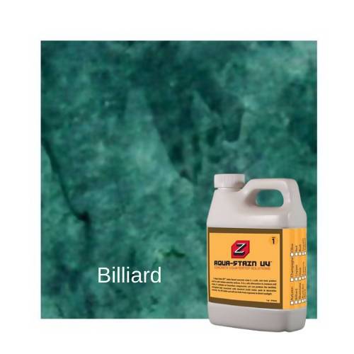 Z Aqua-Stain UV Concrete Countertop Solutions Billiard 1 Quart