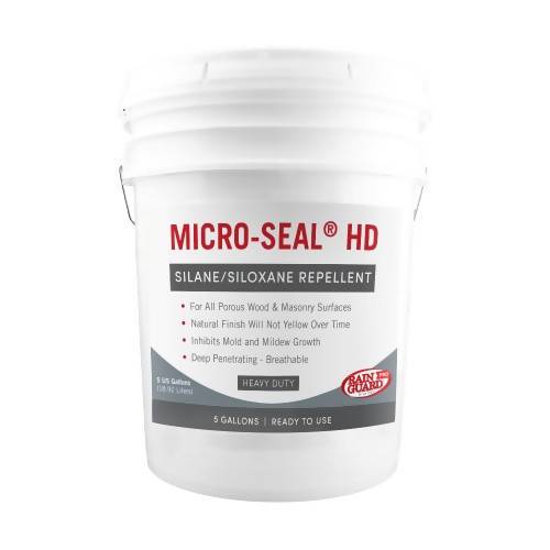Micro-Seal HD Silane/Siloxane Water Repellent - Ready to Use Rainguard Pro 5 Gallons