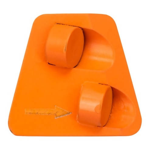 SM Diamond Tooling - 2 Full Round PCDs On Beveled Plate Syntec Diamond Tools