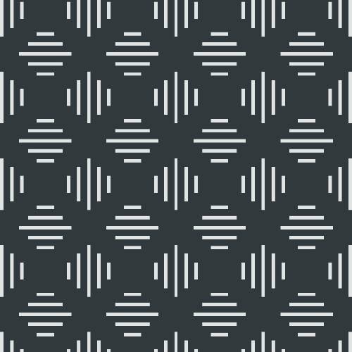 Geometric Line Pattern - Adhesive-Backed Stencil supplies FloorMaps Inc. Negative