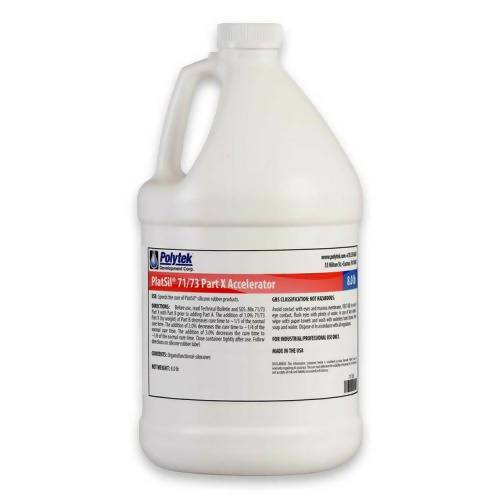 PlatSil® 71/73 Part X Accelerator Polytek Development Corp 8-lb unit