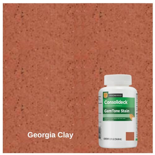 GemTone Stain Prosoco 12 Oz Georgia Clay