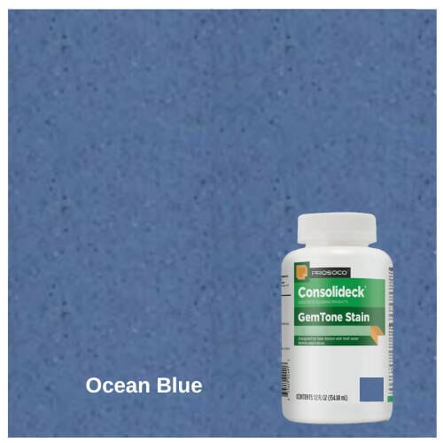 GemTone Stain Prosoco 12 Oz Ocean Blue