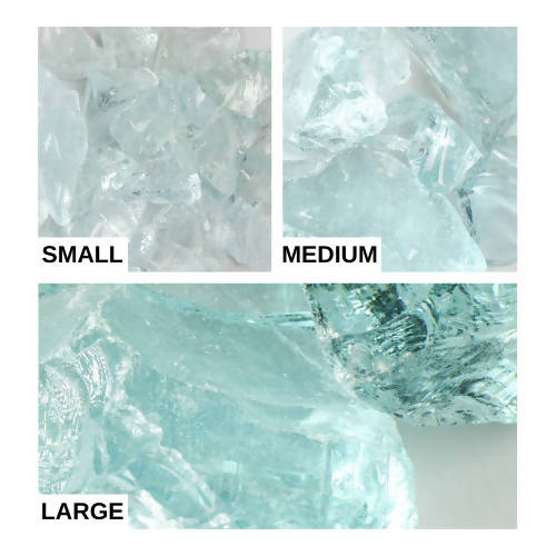 Crystal Teal Landscape Glass American Specialty Glass