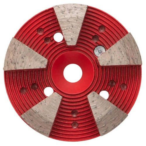 Metal Bond Pucks - 3" Medium Bond - 5 Segment Syntec Diamond Tools