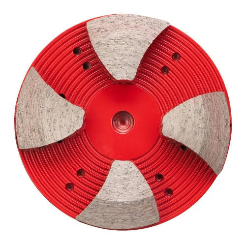 ITS Diamond Tooling - 3" 4-Segment Beveled Twister Pucks - Medium Bond Syntec Diamond Tools