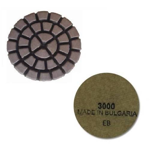 Heavy Duty Resin Pads Concrete Polishing HQ 3000-grit 3"