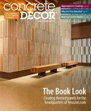 Vol. 12 Issue 2 - February/March 2012 Back Issues Concrete Decor Store