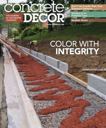 Vol. 13 Issue 5 - July 2013 Back Issues Concrete Decor Store