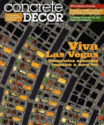 Vol. 15 Issue 1 - January 2015 Back Issues Concrete Decor Store