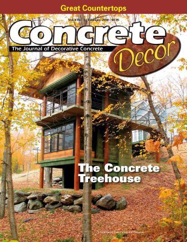 Vol. 8 Issue 1 - February 2008 Back Issues Concrete Decor Store