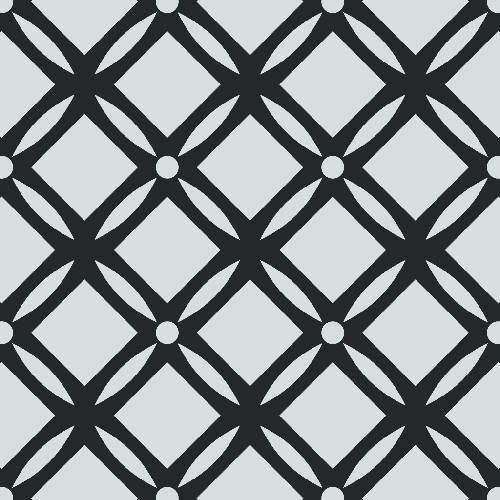 Quilt Tile Pattern - Adhesive-Backed Stencil supplies FloorMaps Inc. Negative