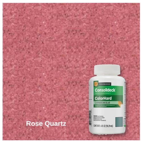 ColorHard - One-Step Color & Hardener for Concrete Floors - 4 oz Prosoco Rose Quartz