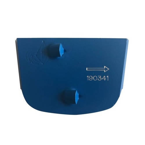 Economy PCD Segments on Quick Change Holder for Concrete Polishing Concrete Polishing HQ Left Hand Rotation