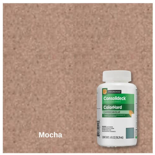 ColorHard - One-Step Color & Hardener for Concrete Floors - 4 oz Prosoco Mocha