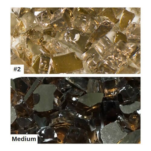 Reflective Bronze Terrazzo Glass American Specialty Glass