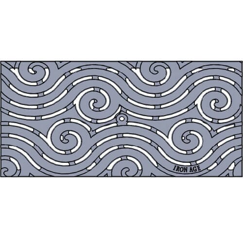 10" x 20" Argo Trench Grate (Heavy Duty) Iron Age Designs