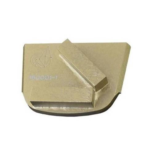 X-Series - Quick Change - Trapezoid Pad with Two Rectangular Segment Tooling for Concrete Concrete Polishing HQ