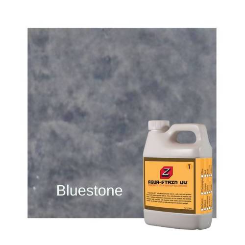 Z Aqua-Stain UV Concrete Countertop Solutions Bluestone 1 Quart