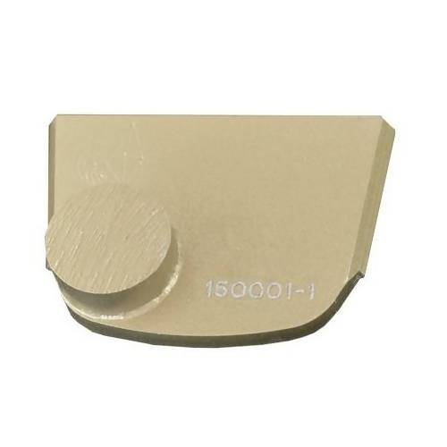 X-Series - Quick Change - Trapezoid One Button Tooling for Concrete Concrete Polishing HQ 6 Gold/Extra Hard