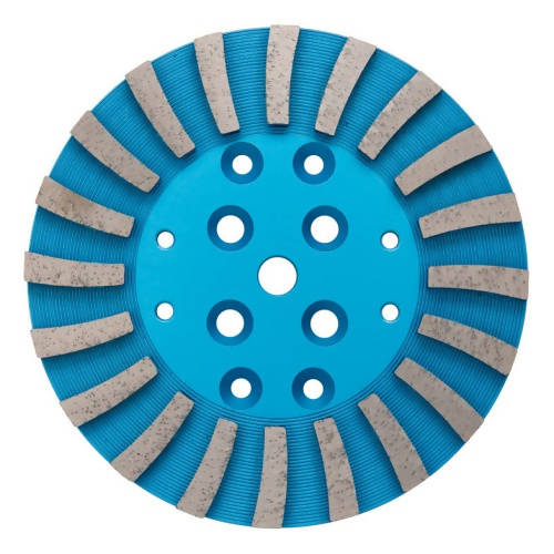 10" Tornado Grinding Plate - 20 Segment - Medium Bond Syntec Diamond Tools